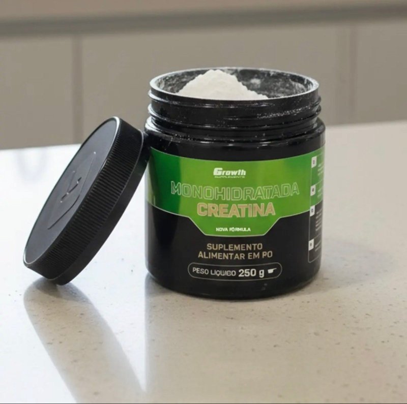 Creatina Monohidratada 250g Growth Supplements - Sem sabor em Pó