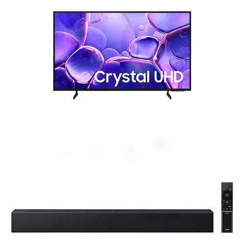 Samsung Smart Tv 55 Crystal Uhd 4k + Soundbar Hw-b400f