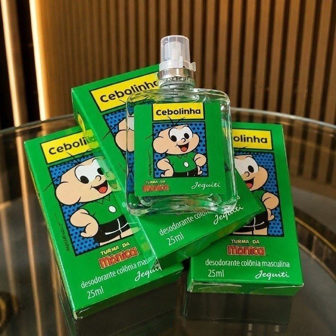 Kit com 3 Perfumes Cebolinha Jequiti 25ml + Frete Grátis