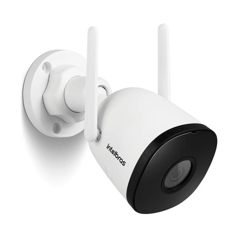 Câmera Inteligente Intelbras iM5SC Wi-Fi Full HD Branca