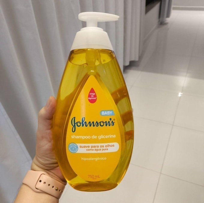 Shampoo Johnson's Baby Glicerina 750ml com Frete Grátis