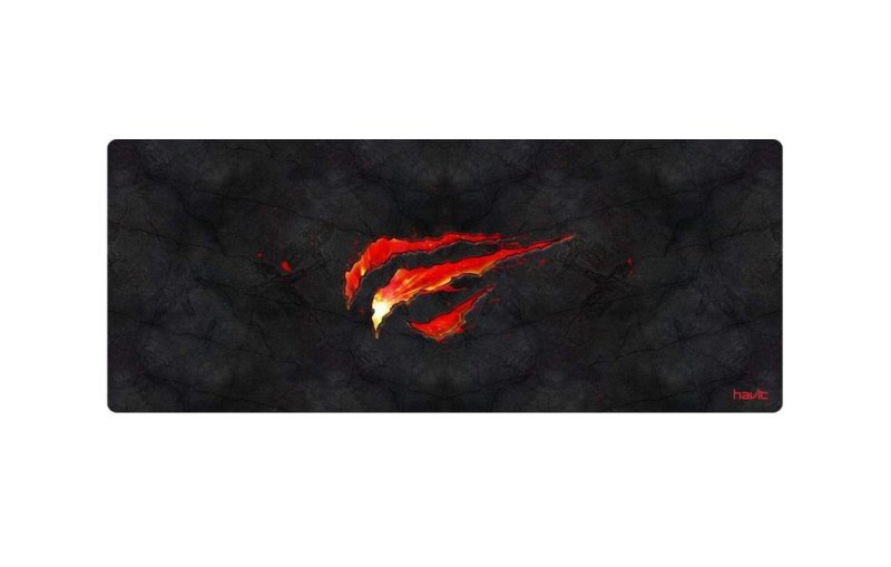 Havit Mouse Pad Grande 70 X 30 Cm Gamer, Hv-MP861, Movimento Suave e Preciso, Costurado, Preto