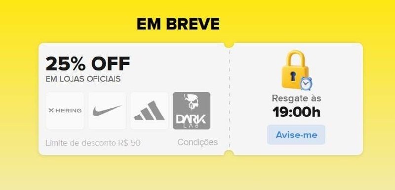 Cupom Mercado Livre 25% OFF em Lojas oficiais