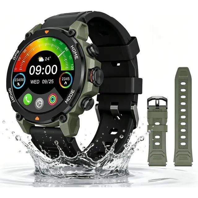 Smartwatch Aurafit G6 Verde Militar