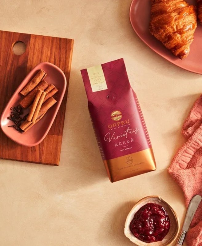 Café Acauã Orfeu em Grãos, 100% Arabica 250g