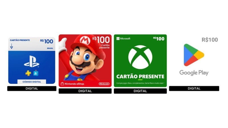 Gift Card PlayStation com 25% OFF