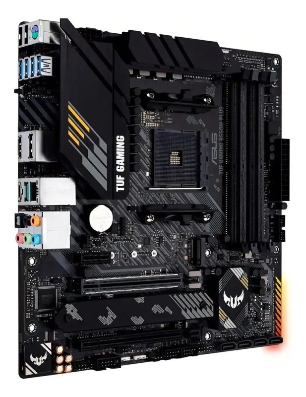 Placa-mãe Asus P/amd Am4 B550m-plus Tuf Gaming 4xddr4 Matx