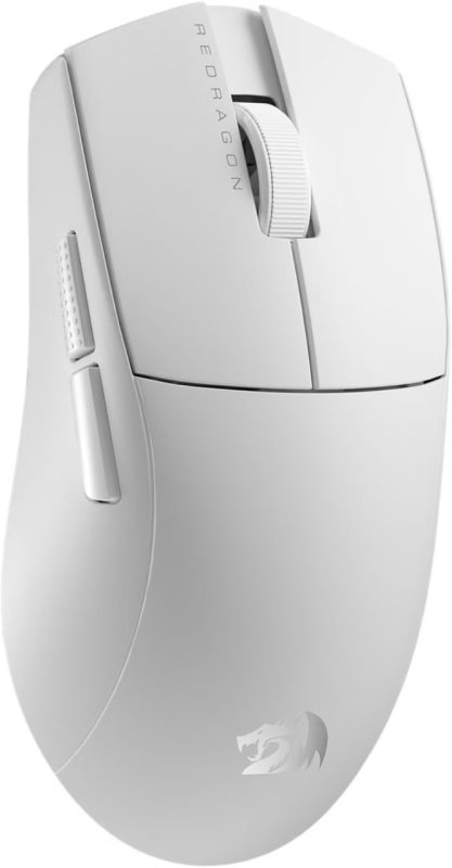 Mouse Gamer Redragon King Pro Branco Pixart PAW3395 26000DPI M916W-PRO-1K