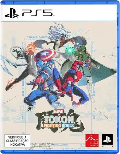 Marvel Tkon Fighting Souls Jogo Ps5 Padrão Batalhas Físico