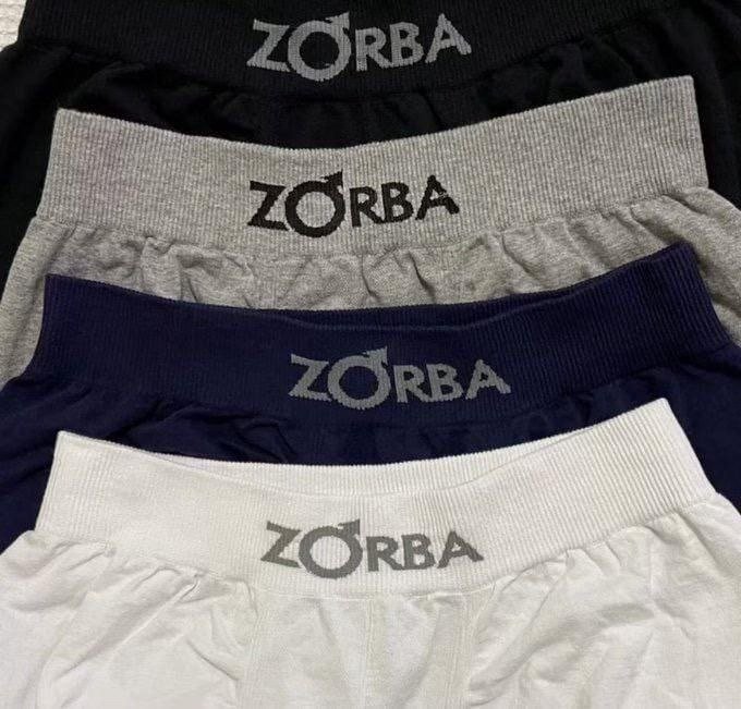 Kit Com 10 Cuecas Boxer Com Elástico Masculina Zorba