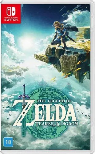 The Legend Of Zelda Tears Of Kingdom Switch Mídia Física