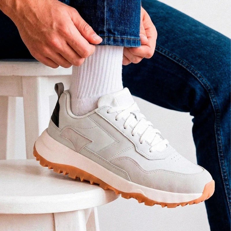 Tênis Sneaker Sandrini Spryte Masculino Urbano Casual