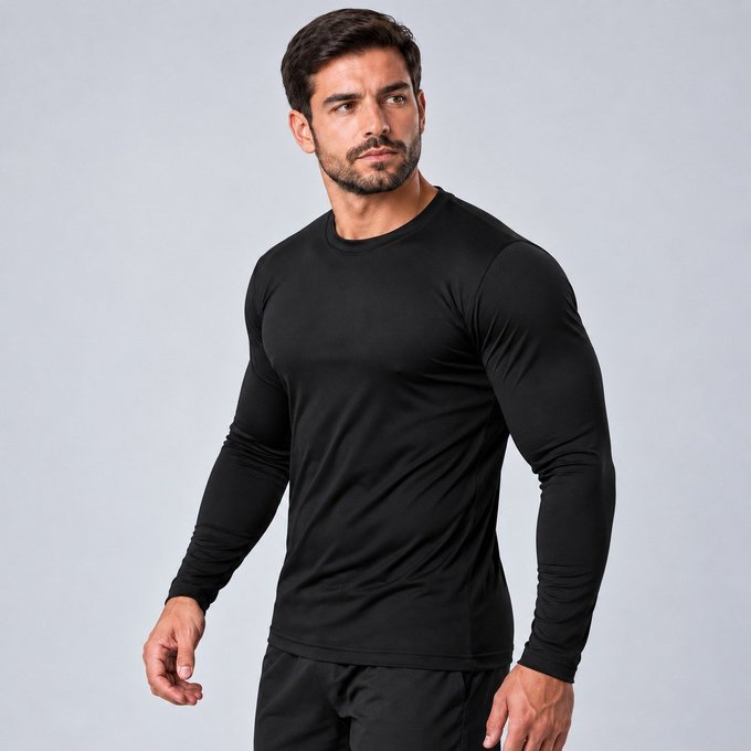 Camisa Térmica Manga Longa com Proteção Solar Uv50