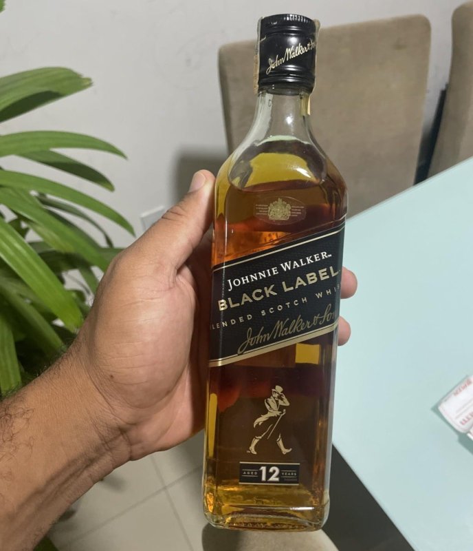 Whisky Johnnie Walker Black Label 500ml