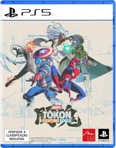 Marvel Tkon Fighting Souls Jogo Ps5 Padrão Batalhas Físico