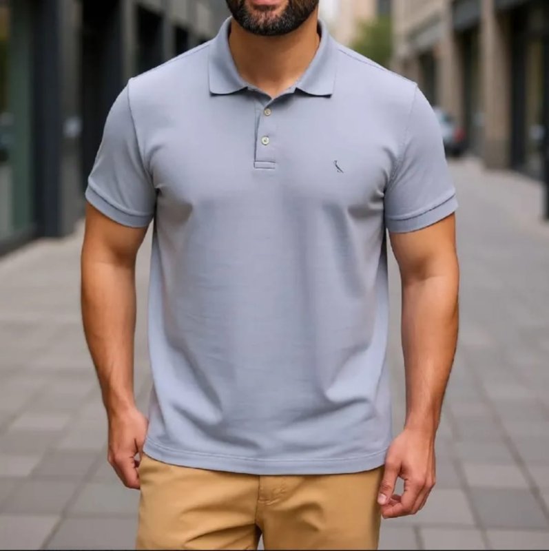 Reserva Masculino Polo Piquet Classica