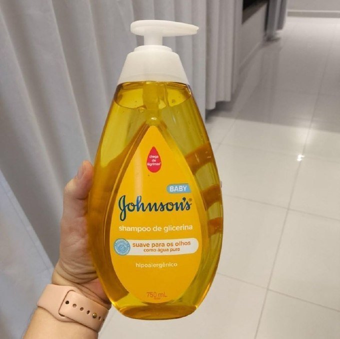 Johnson's Baby Shampoo Glicerina Para Bebê, 750ml