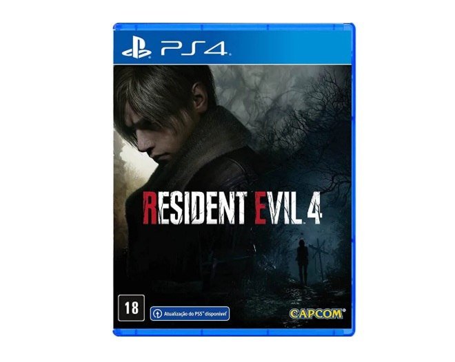 Jogo Resident Evil 4, Mídia Física, PS4