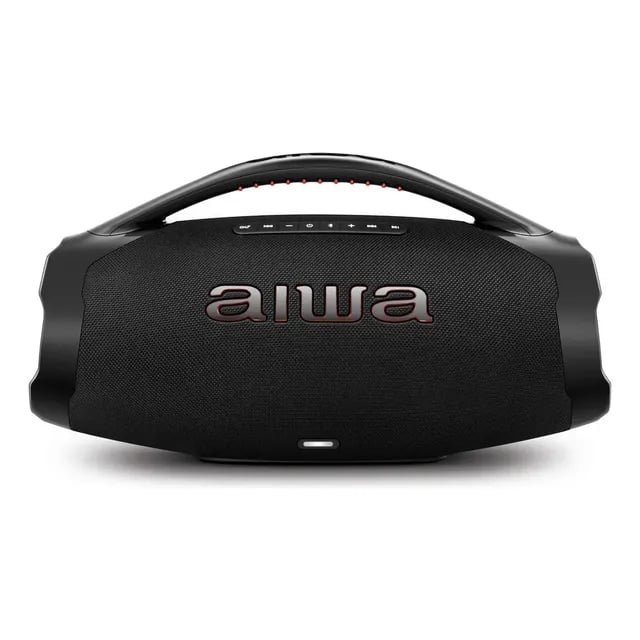 Caixa de Som Boombox Aiwa AWS-BBS-01-B 200W IP66 30h de Bateria