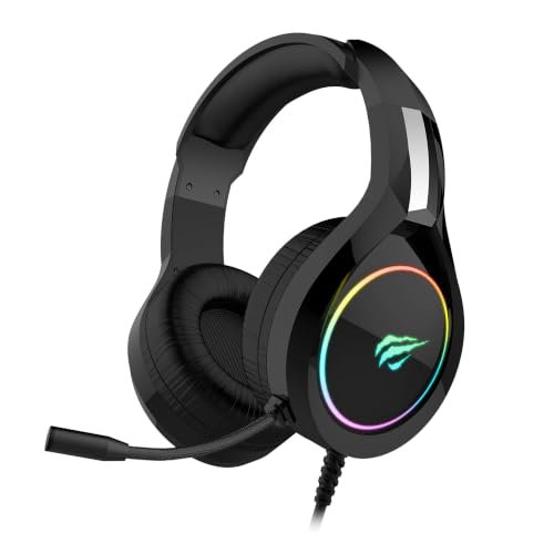 Havit Headphone Fone de Ouvido H2232d, Gamer, Iluminação RGB, com Microfone