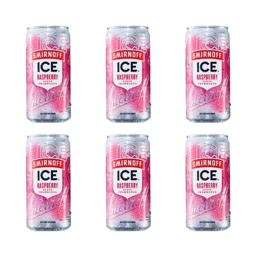 Vodka Smirnoff Ice Raspberry 269ml - Pack 6 unidades