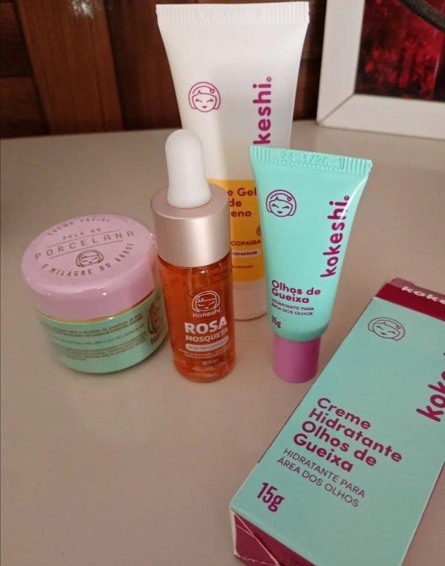 Kit Renovadores Gota De Colágeno E Rosa Mosqueta Kokeshi