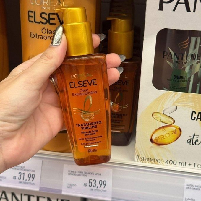 Óleo Extraordinário L'Oréal Paris Elseve 100ml