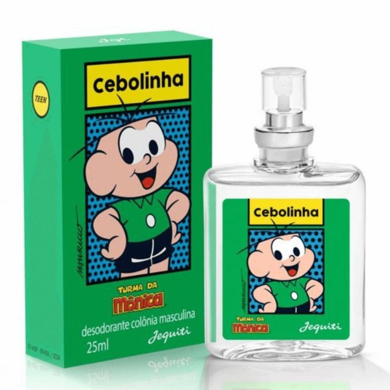 Deo Colônia Infantil Cebolinha Turma da Mônica 25ml Perfume Menino Fragrância Fresca
