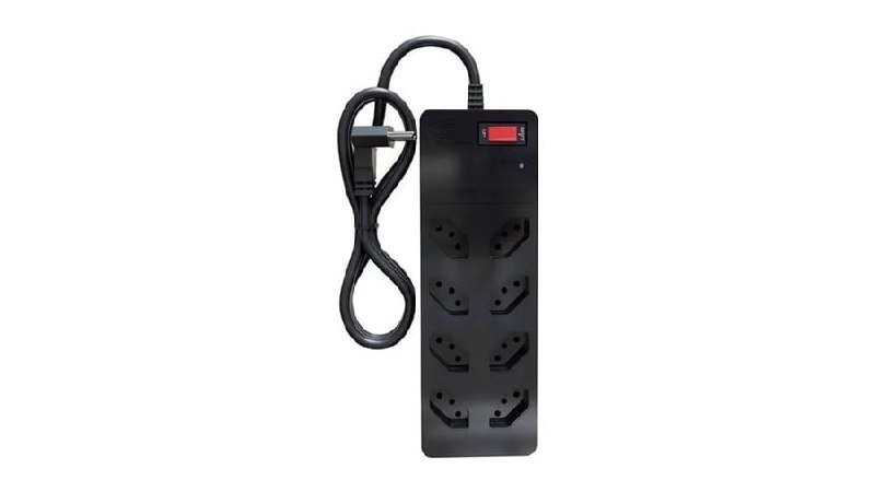 Filtro de Linha com Protetor de Surto Dps iCLAMPER Energia 8 Tomadas