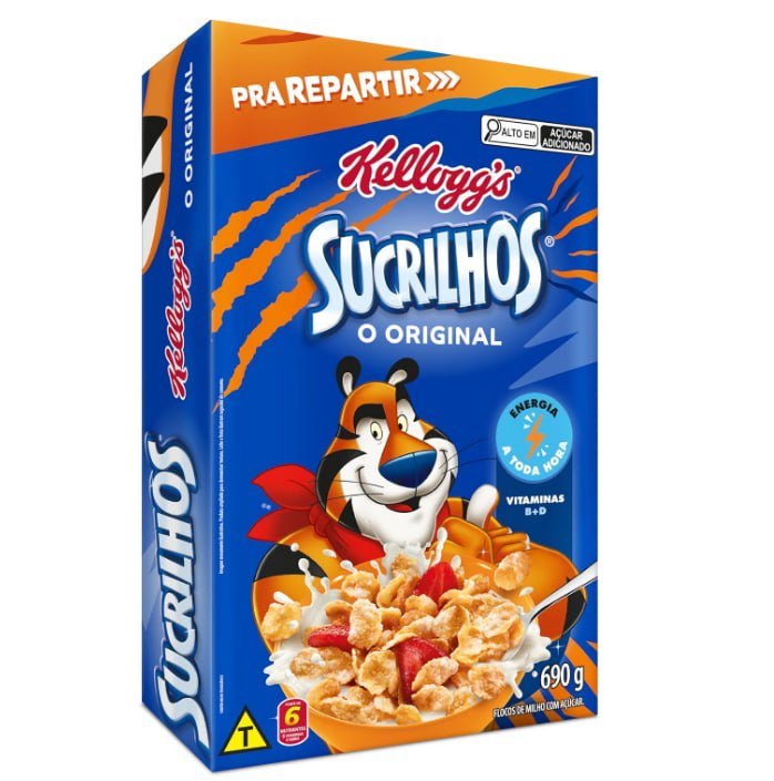 5x Cereal Sucrilhos® Original Kellogg's® 690g