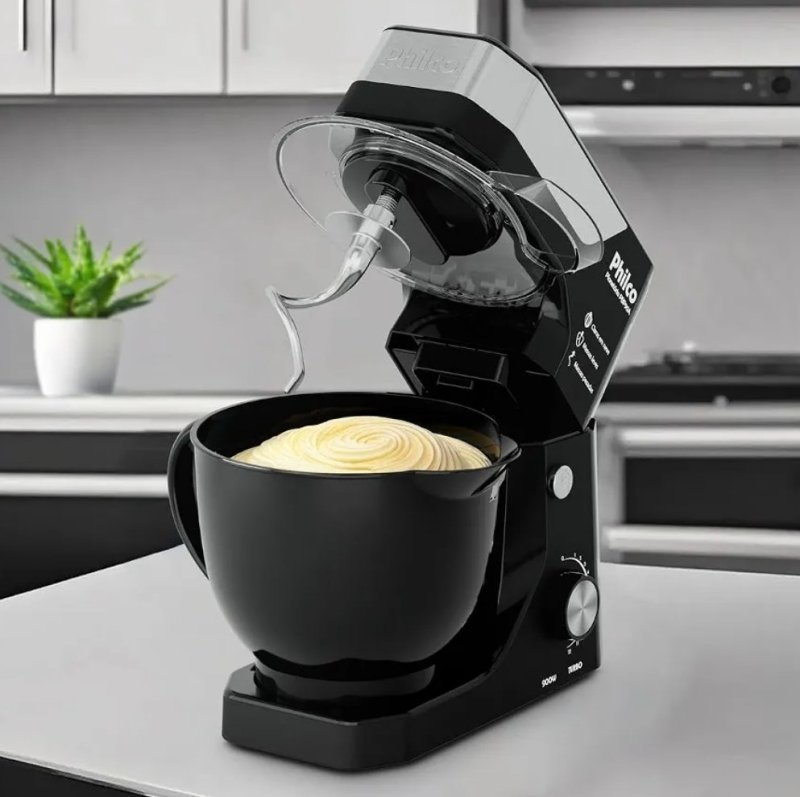 Philco Batedeira Planetária Turbo 900W Aço inoxidável