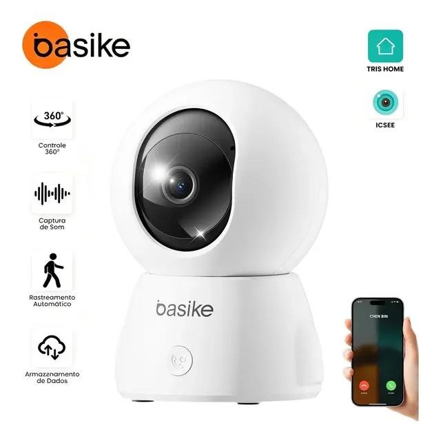 Câmera de Segurança Wi-Fi Interna 360° Full HD