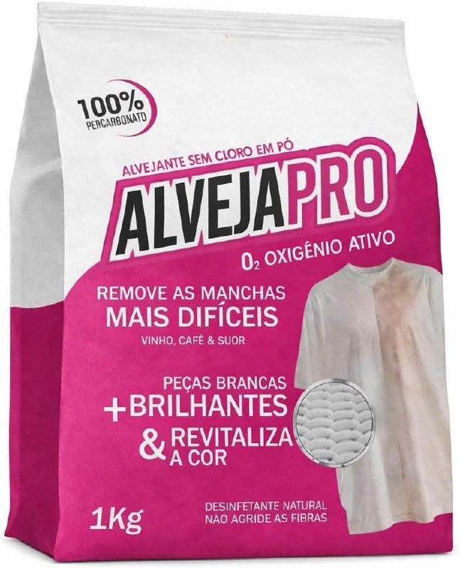 Percarbonato de Sódio 100% Puro – Removedor de Manchas e Multiuso de Limpeza