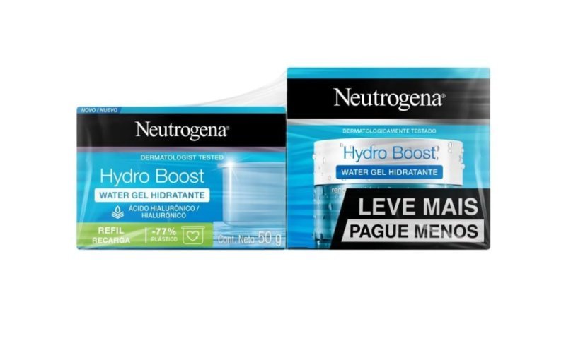 Neutrogena Hidratante Facial Hydro Boost Water Gel 50g + Refil Hydro Boost Water Gel 50g