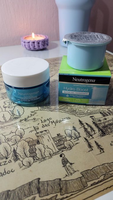 Neutrogena Hidratante Facial Hydro Boost Water Gel 50g + Refil 50g + Frete Grátis