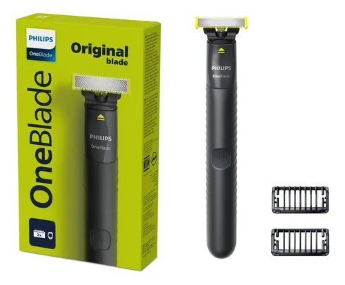 Máquina de barbear Philips OneBlade QP1424/10 preta