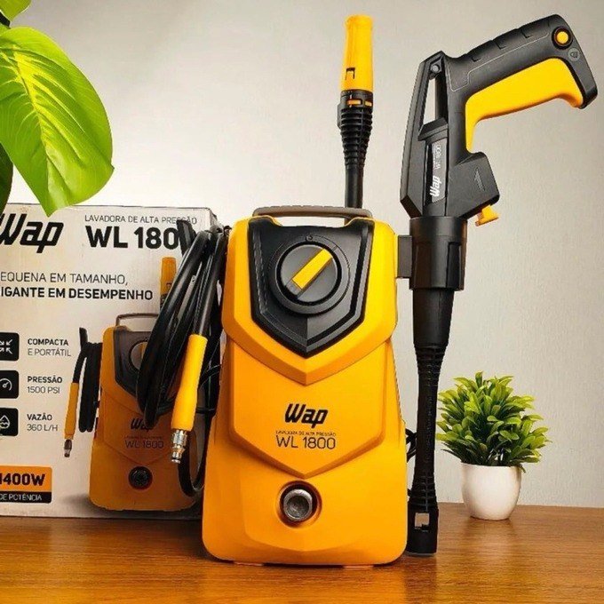 Lavadora de Alta Pressão Compacta WAP WL 1800 1400W 127v + Frete Grátis