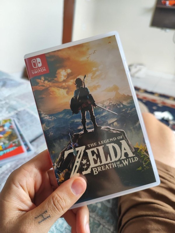 Jogo The Legend Of Zelda: Breath of The Wild Nintendo Switch + Frete Grátis