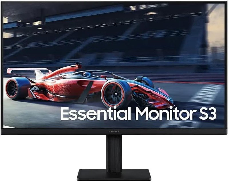 Monitor Gamer Samsung 24" FHD, 100 Hz, HDMI, VGA, Preto, S3