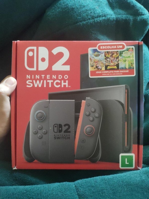 Console Nintendo Switch 2 Bundle Escolha Seu Jogo