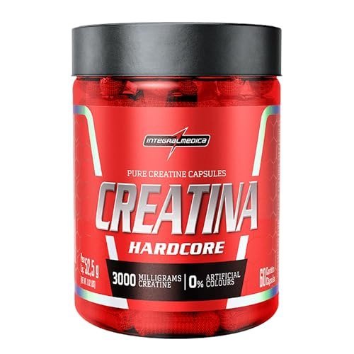 Integralmedica Creatina Hardcore 60 Cápsulas Pura Monohidratada