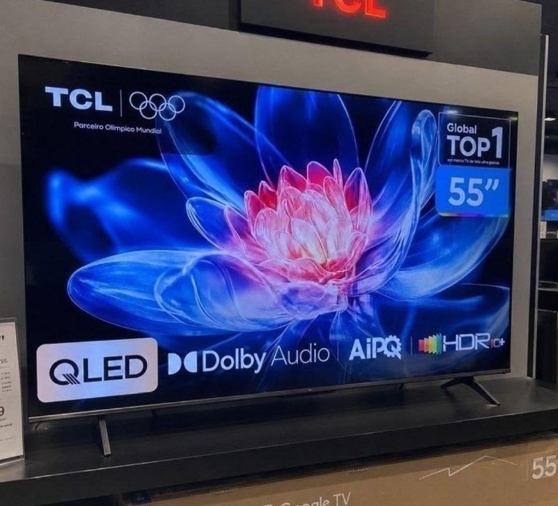 Smart TV TCL 55" QLED Mini LED 4K A400M
