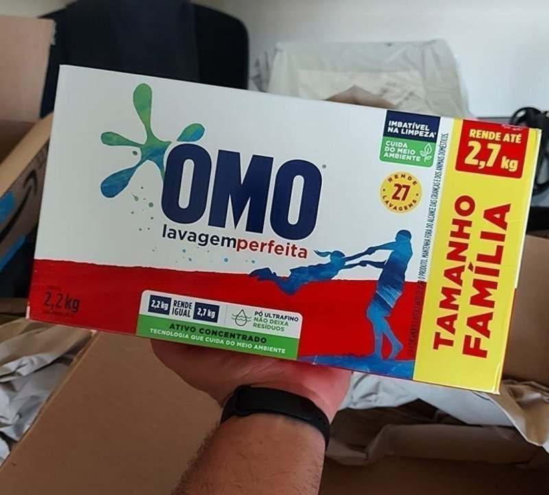 Omo Sabão em Pó Lavagem Perfeita 2,2kg