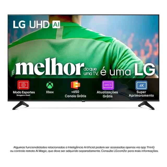 Smart TV LG UHD AI UA75 65" HDR10 Pro