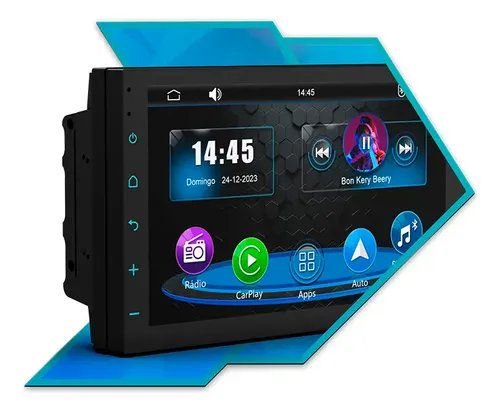 Central Multimídia Universal Cm7 Connectmedia Carplay Androidauto