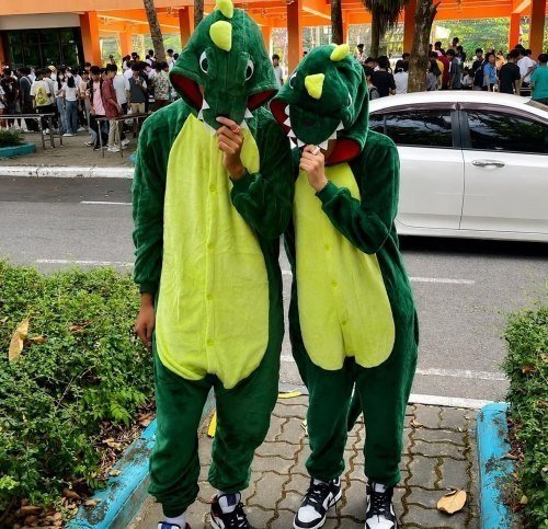 Pijama Macacão Kigurumi De Dinossauro
