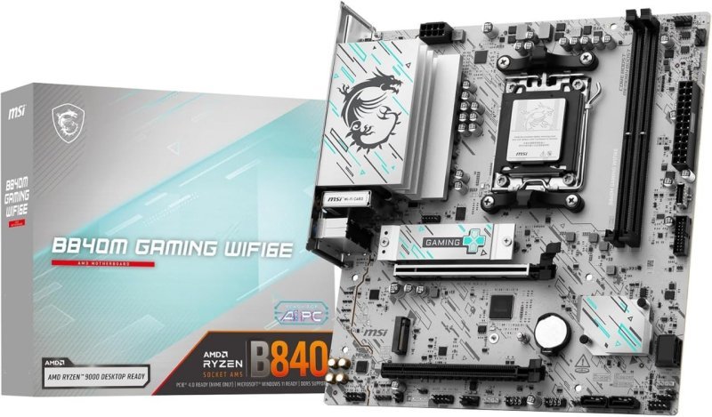 Placa Mãe MSI B840M GAMING WIFI6E