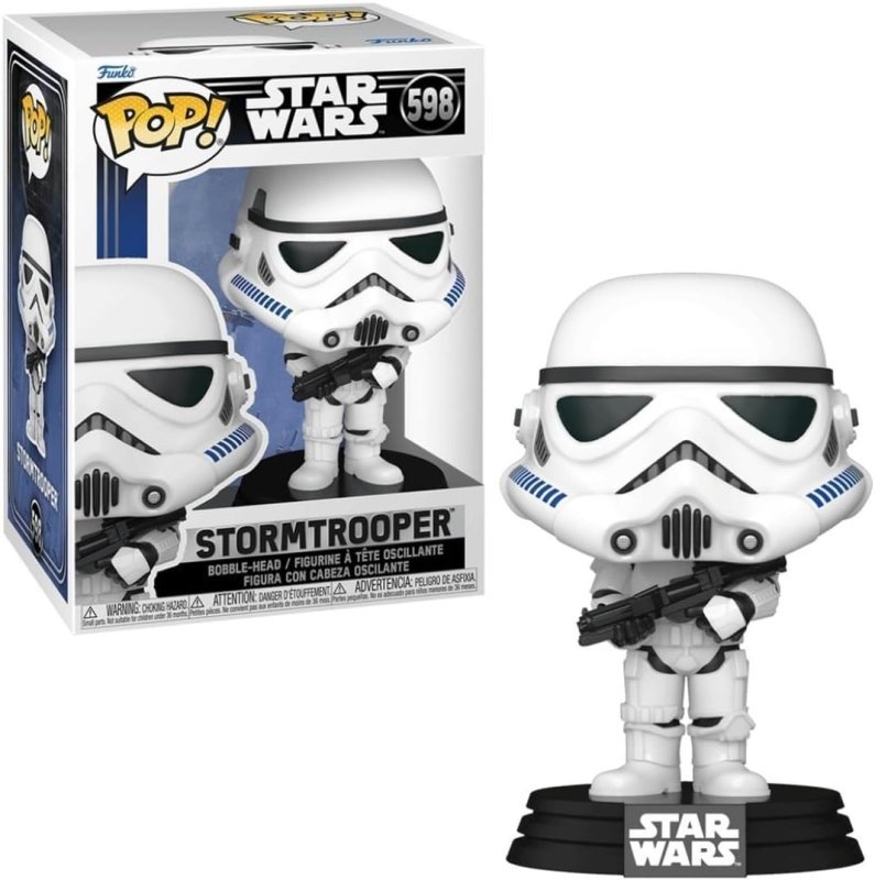 Candide Boneco Funko POP! Stormtrooper Star Wars Episódio IV 11 cm + Frete Grátis