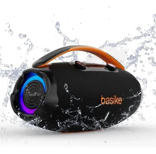 Caixa de Som Boombox 80W 8000mAh Portátil Bluetooth 5.3