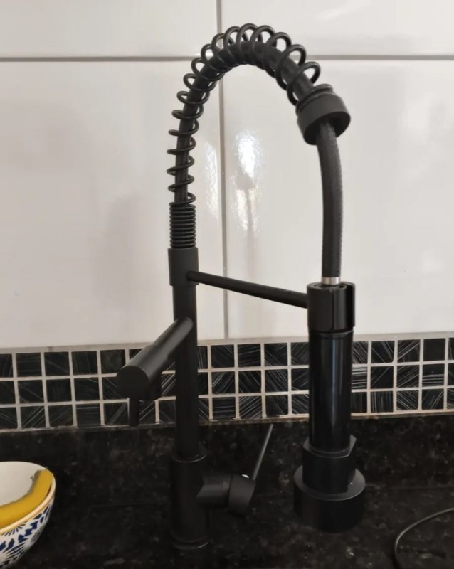 Torneira Para Pia De Cozinha Monocomando Dupla Saida Mesa